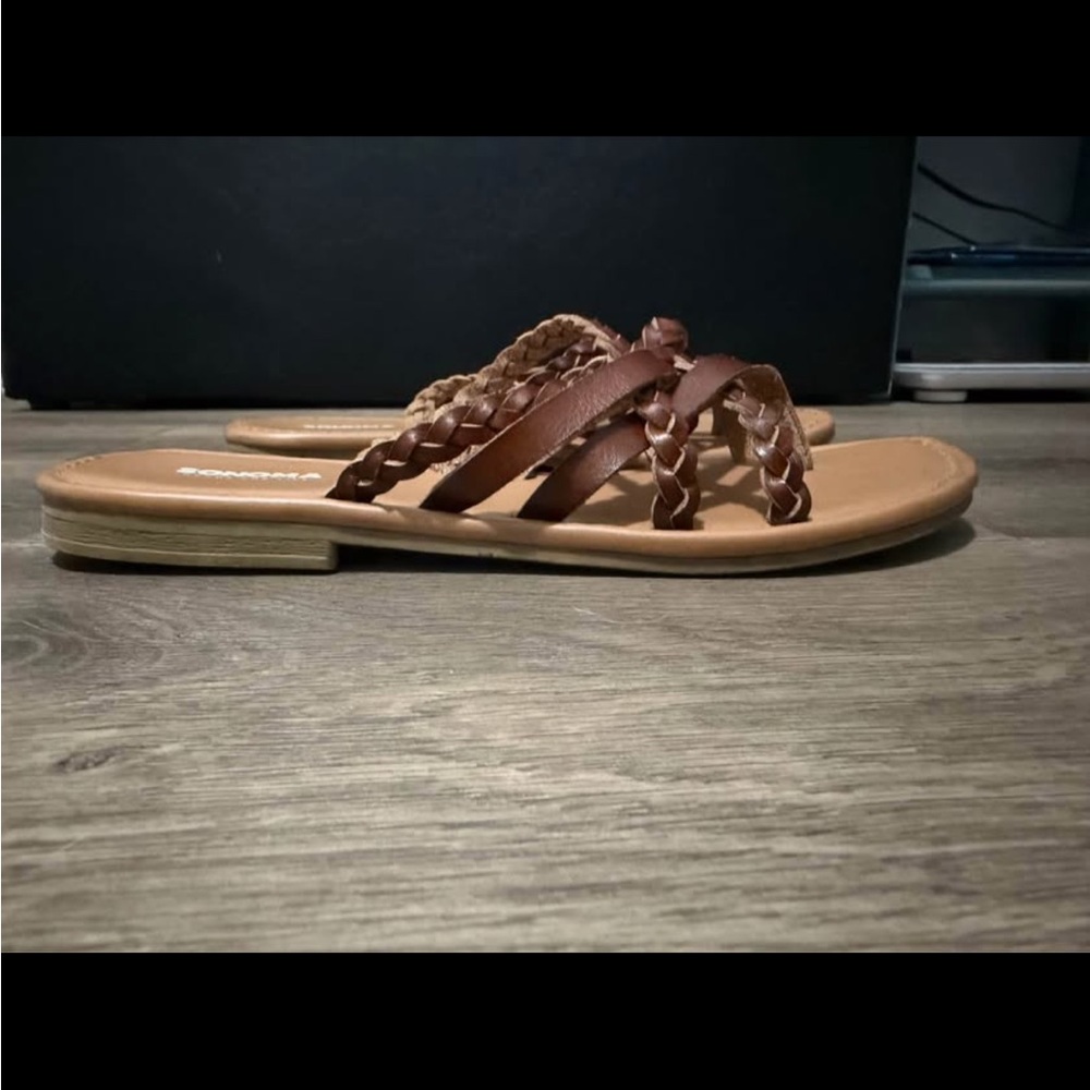 Sonoma Brown Braided Women's Sandals
